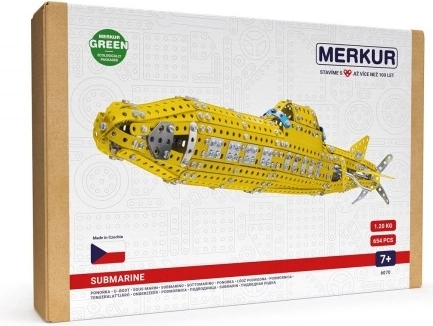 Bouwset Merkur duikboot 658 onderdelen
