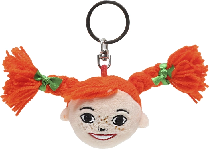 Pippi Langkous sleutelhanger – hoofdje