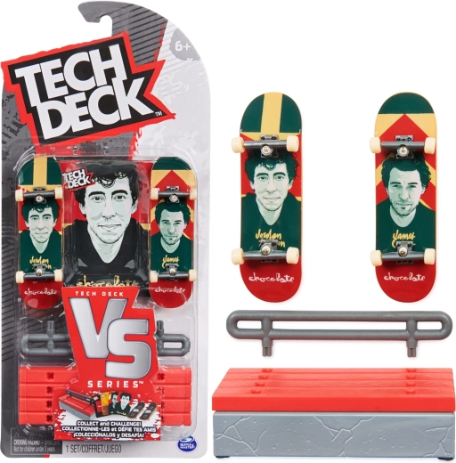 Tech Deck VS Series Chocolate fingerboardset met obstakel 2-pack