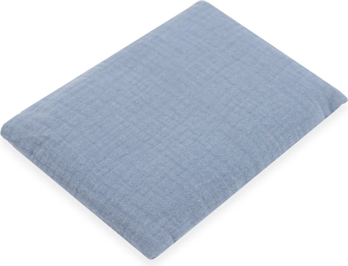 Mousseline warm-koud kussentje met kersenpitten NEW BABY Standard, blauw