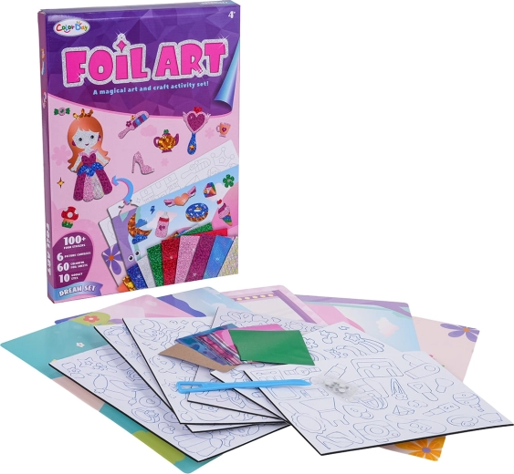 Creatieve stickerknutselset Prinses met accessoires
