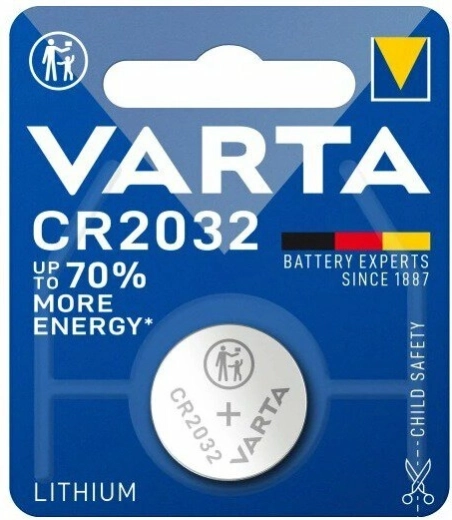 Lithium knoopcelbatterij Varta CR2032 3V