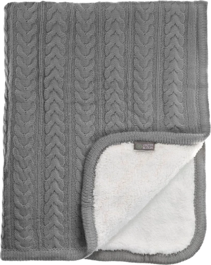 Vinter & Bloom deken cuddly dove grey