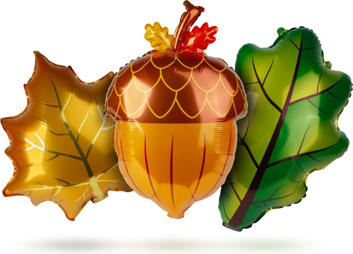 Drie herfstmotieven in één verpakking