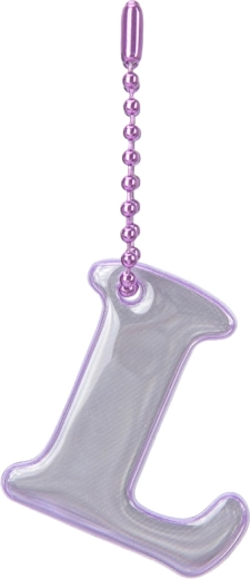 Baagl reflecterende hanger letter L