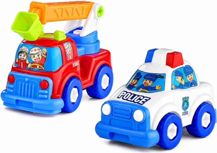 Politie- en brandweeractie