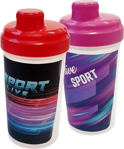 Shaker en sportfles 500 ml NEW SPORTLIFE