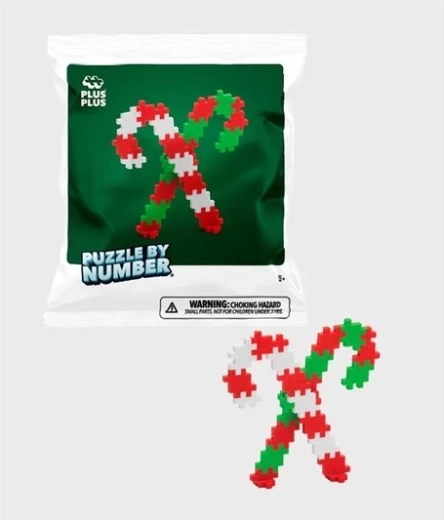 Plus-Plus kerstzakje – creatieve mozaïek en bouwen