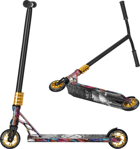 Spider-design met gouden details