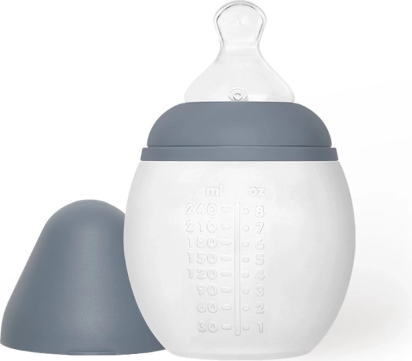 Élhée anti-koliek babyfles 240 ml blue grey - 1 stuk