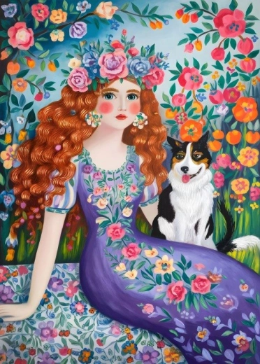 Puzzel Boheemse schoonheid 500 stukjes ALIPSON