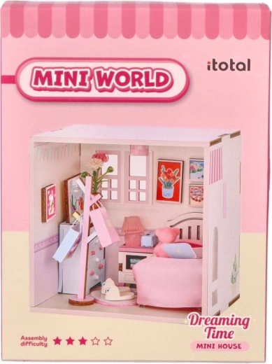 i-Total Dreaming Time mini slaapkamer – DIY mini huisje