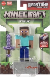 Minecraft-figuur Steve met accessoires 8 cm
