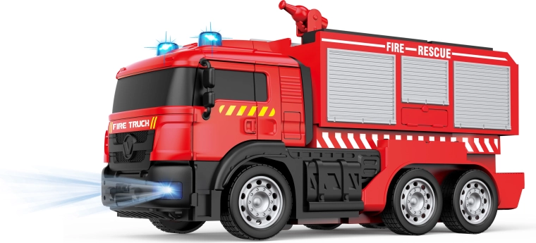 Vloeiende RC-besturing en lichteffecten