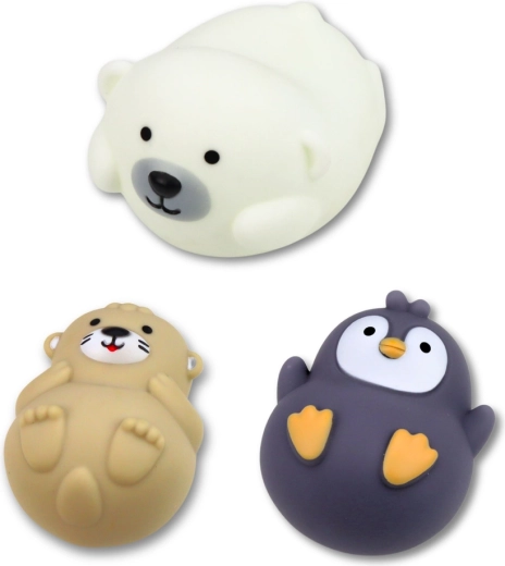 Zachte knijpdiertjes voor zintuiglijk spel