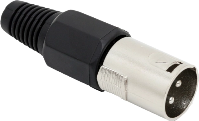 3-polige XLR-connector MANNELIJK