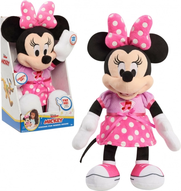 Zingende pluchen Minnie Mouse