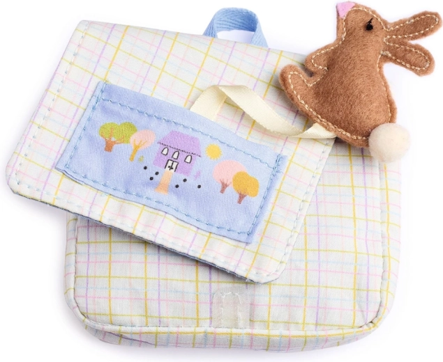 Schattig design met zakje en konijntje