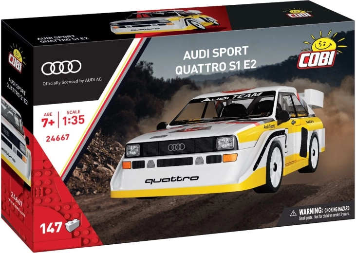 Cobi Audi Sport Quattro S1 E2 1:35 (147 onderdelen) - 1 stuk