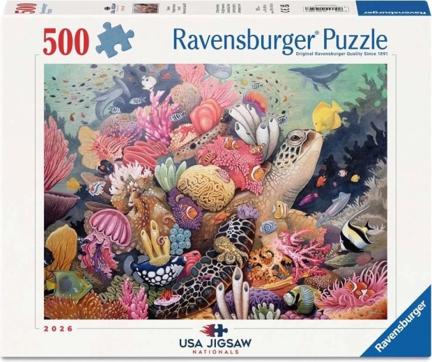 Ravensburger puzzel Onderwaterwereld 500 stukjes