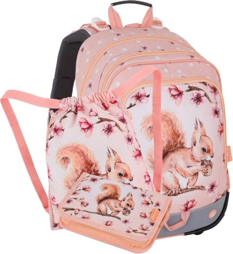 Bagmaster Alfa 26 schoolset voor eersteklassers – eekhoorn