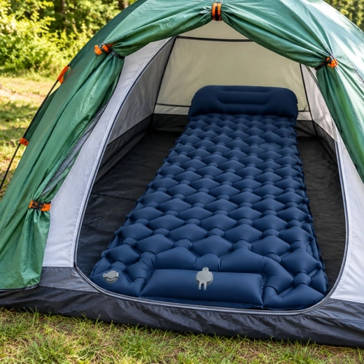 Praktische keuze voor in de tent