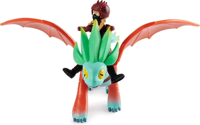 Kopbeweging via staartmechanisme