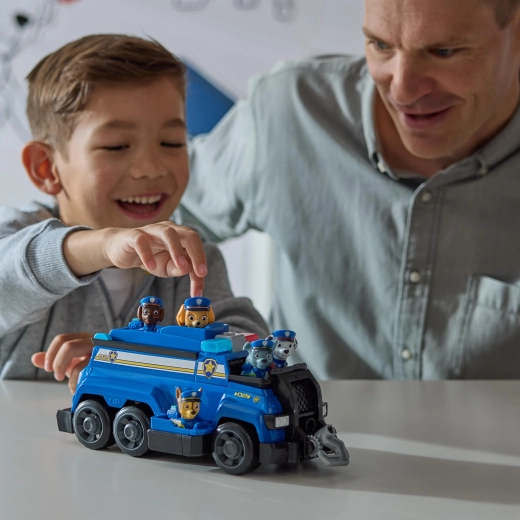 Politieauto vol speelfuncties