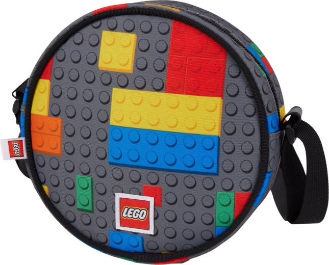 Lego Colorful Bricks ronde crossbodytas