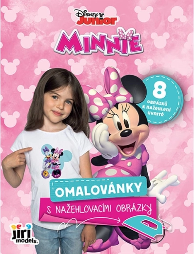 Kleurboek met strijkapplicaties MINNIE
