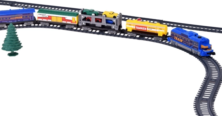 Elektrische locomotief met 2 snelheden en licht