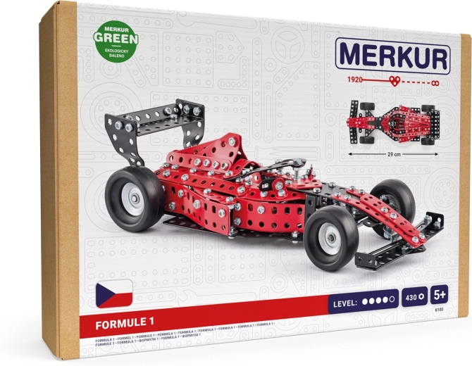 Merkur Formule 1 bouwset (430 onderdelen)