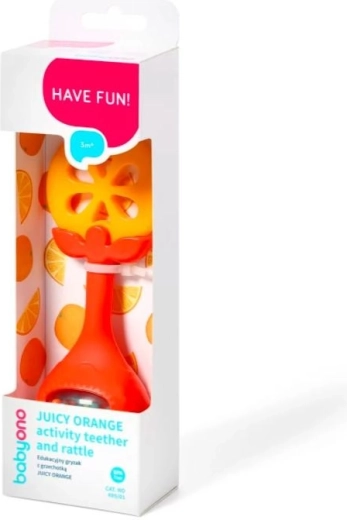 Stimulerende 2-in-1 rammelaar