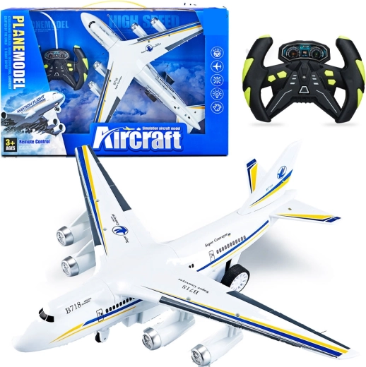 R/C passagiersvliegtuig met verlichting 35 cm