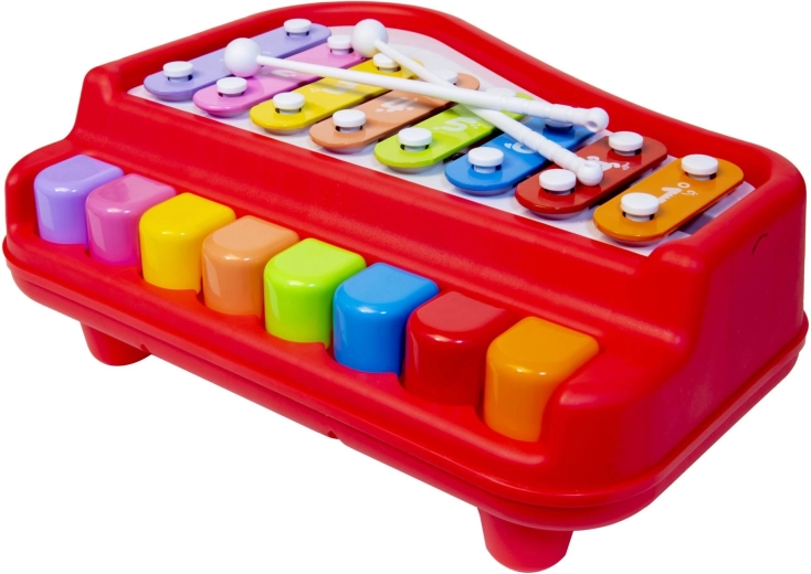 2-in-1: pianootje en xylofoon