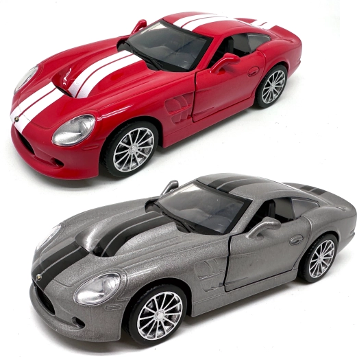 Metalen automodel Shelby Series Two op schaal 1:43 - 1 stuk
