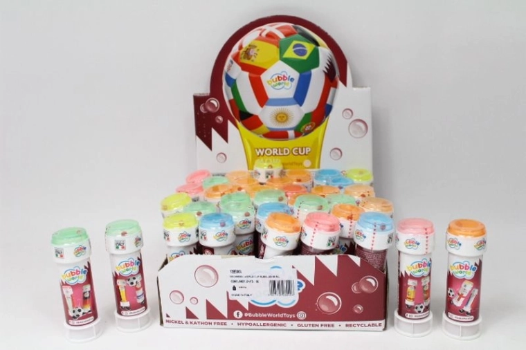 Bellenblaas World Cup 60 ml (sportieve motieven)
