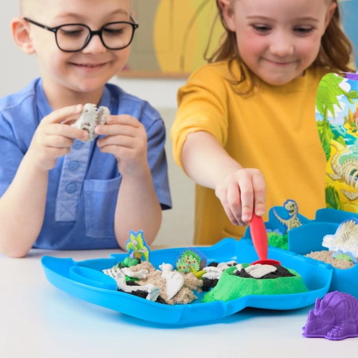 Draagbare bak met vakken voor orde en mengen