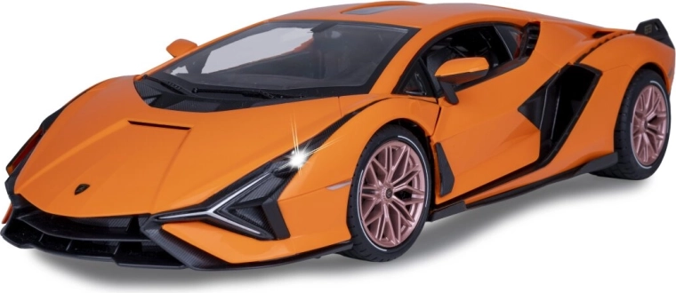 Getrouwe lak en gelicentieerde Lamborghini-details