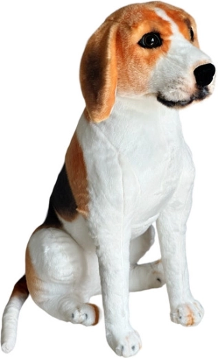 Pluchen Beagle hond zittend 65 cm DUBI