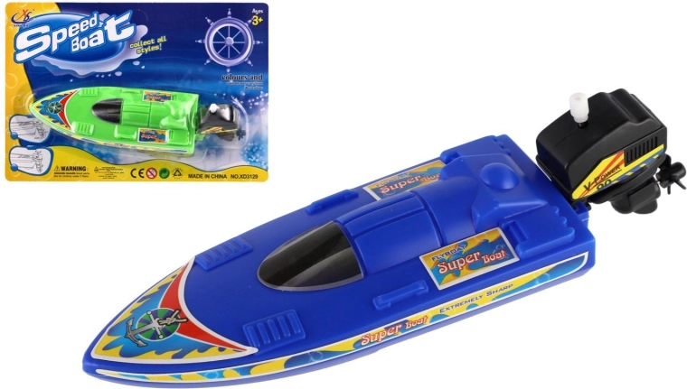 Wiky opwindbare motorboot voor in het water 20 cm - 1 stuk