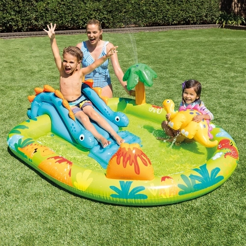 Glijbaan voor waterpret