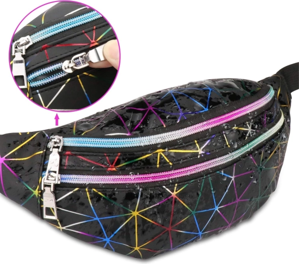 Drie praktische vakken met rits