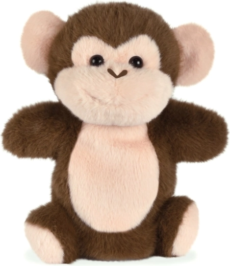 Doudou Histoire d'Ours pluchen handpop aap bruin 24 cm