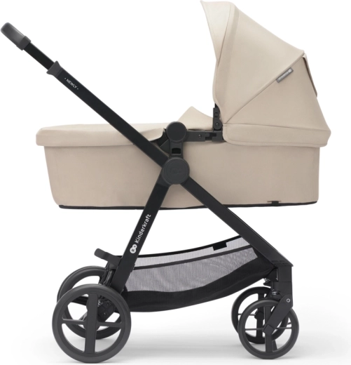 2-in-1 zitunit: reiswieg en wandelwagen in één