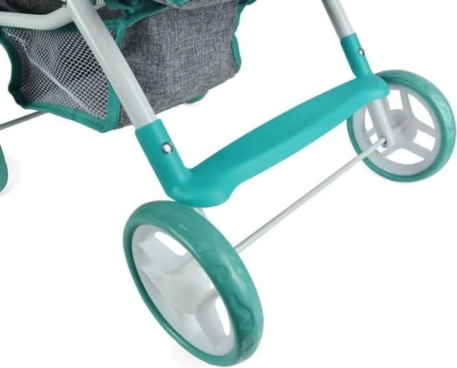 Mand voor accessoires en schuimrubberen wielen