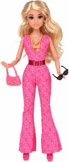 Opvallende roze outfit