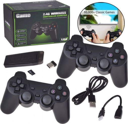 Retro gaming console HDMI met 2 controllers en 20000 spellen