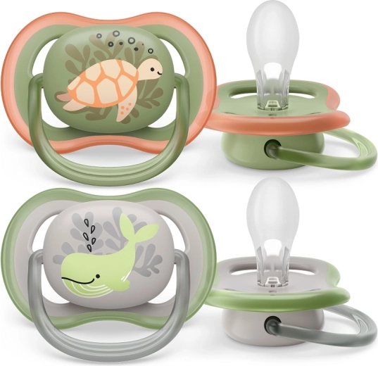 Philips Avent speen Ultra Air zeemotieven 6–18 m, 2 stuks