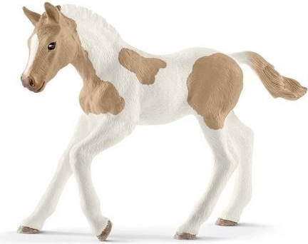 Beeldje van een Paint Horse veulen